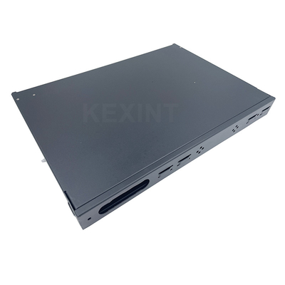 KEXINT 24 Ports 1 U Rack Optic Distribution Frame Ventilatorvormig Glasvezel Patch Panel
