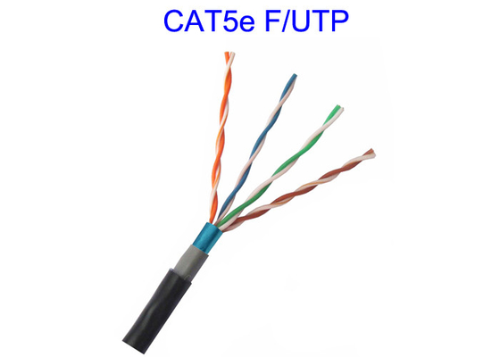 Openlucht twee-Laag schedecat5e F/UTP Koper Lan Cable Conductor 24 AWG-Pasbot 100m het Bewijs van de Testmuis