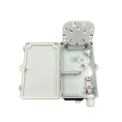 Van de de Vezel de Optische Distributie van KEXINT kxt-a-4B FTTH Steun van de de Doos Witte Openluchtmuur