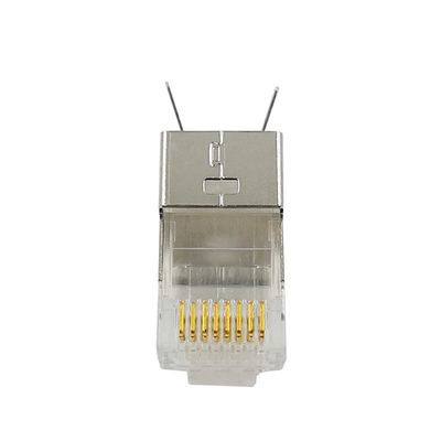 De vernikkelde Beschermde Stop van FTP 8p8c Cat6 Cat7 Cat8, de Stop van KEXINT Rj45 Ethernet