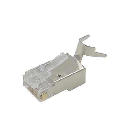 De vernikkelde Beschermde Stop van FTP 8p8c Cat6 Cat7 Cat8, de Stop van KEXINT Rj45 Ethernet