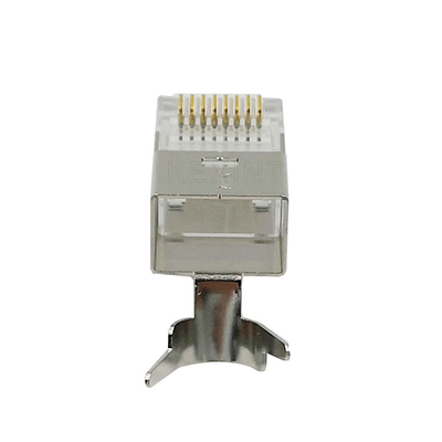 De vernikkelde Beschermde Stop van FTP 8p8c Cat6 Cat7 Cat8, de Stop van KEXINT Rj45 Ethernet