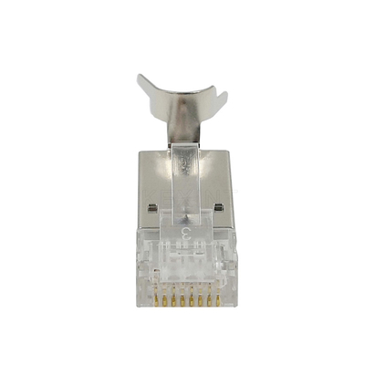 De vernikkelde Beschermde Stop van FTP 8p8c Cat6 Cat7 Cat8, de Stop van KEXINT Rj45 Ethernet