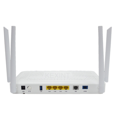 KEXINT FTTR Gigabit Ethernet Slimme Miniont, 4GE-POTTEN 2.4G 5G WIFI6 XPON ONU