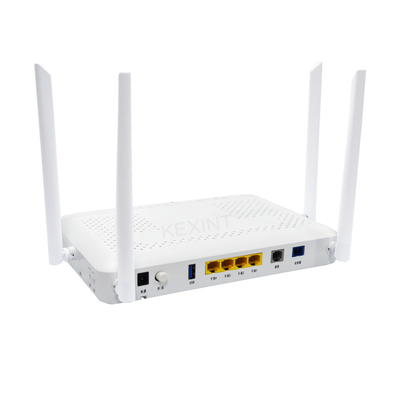 KEXINT FTTR Gigabit Ethernet Slimme Miniont, 4GE-POTTEN 2.4G 5G WIFI6 XPON ONU