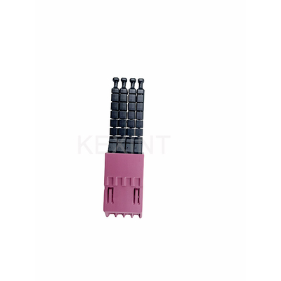 KEXINT ELiMENT MDC 4 Port Adapter Mmultimode Heather Violet Met 4 stofproppen Match MDC Patch Cord