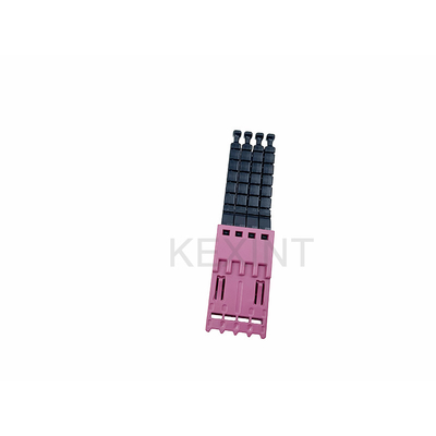 KEXINT ELiMENT MDC 4 Port Adapter Mmultimode Heather Violet Met 4 stofproppen Match MDC Patch Cord