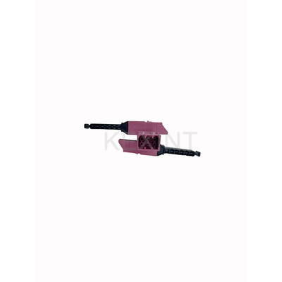 KEXINT ELiMENT MDC 3 Port Adapter Mmultimode Heather Violet Met 3 stofproppen Match MDC Patch Cord