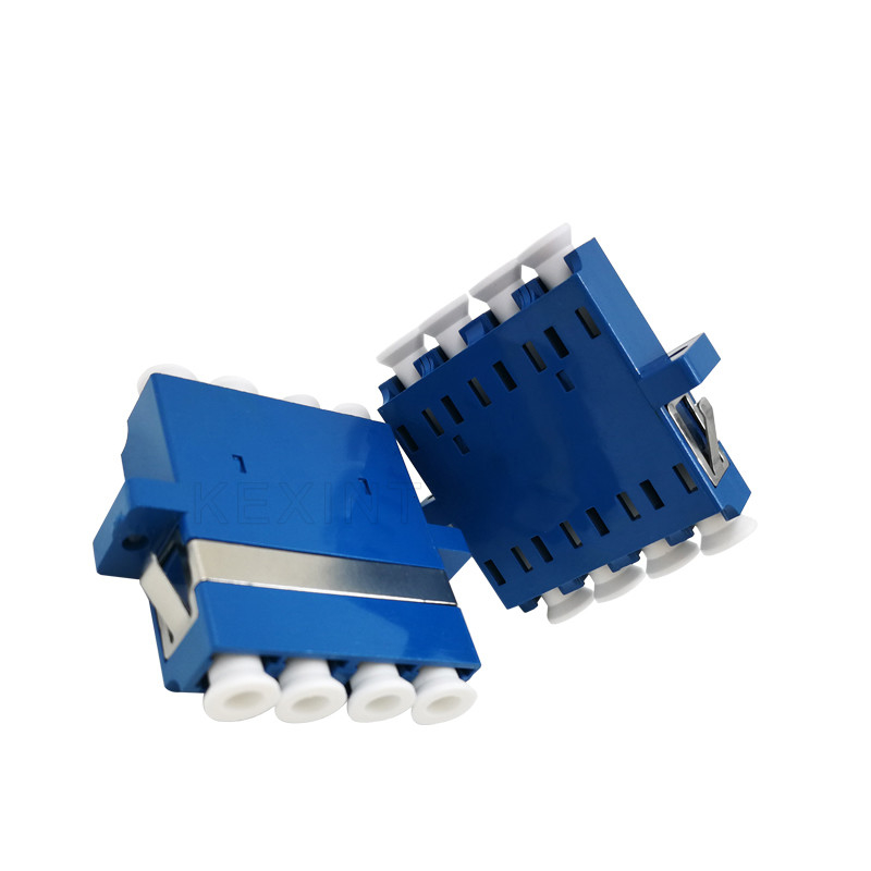 Uitstekende Optische Adapter 4 van de Prestatiesvezel Kernlc Communicatie FTTH Systeemblauw