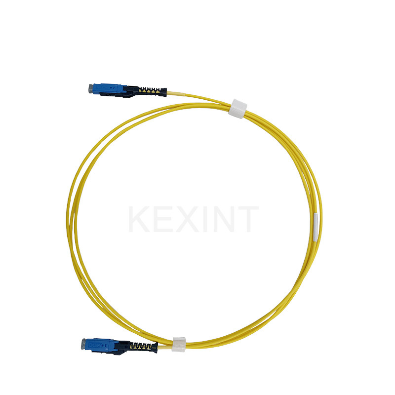 Uniboot 2.0mm 2 Meter Single Mode Patch Kabels G657A2 LSZH MDC-MDC / UPC