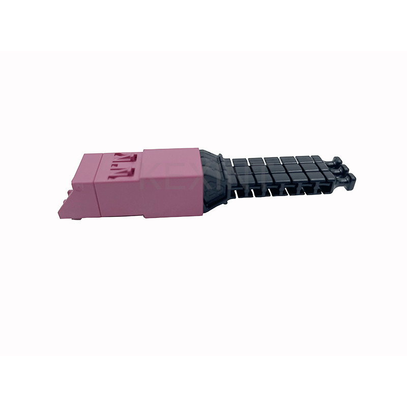 KEXINT ELiMENT MDC 3 Port Adapter Mmultimode Heather Violet Met 3 stofproppen Match MDC Patch Cord